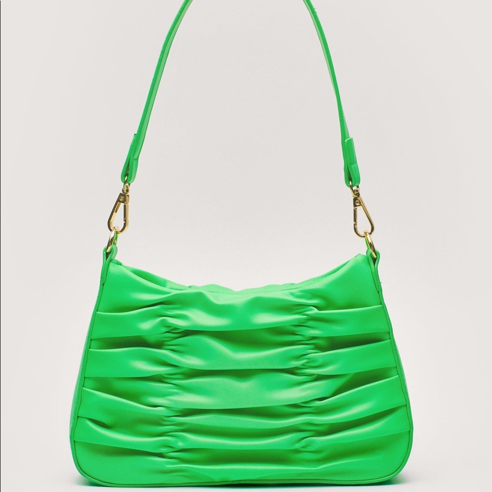 Nasty gal lime green shoulder bag